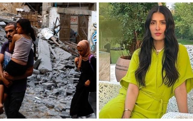 پاکستان کی معروف اداکارہ عائزہ خان نے  فلسطین پوسٹ تنازع کے سبب شدید تنقید کے بعد مداحوں سے معافی مانگ لی۔