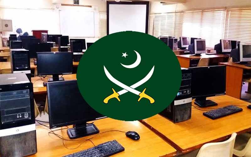پشاور: نوجوانوں کو بااختیار بنانے کیلئے پاک فوج کیجانب سے ڈیجیٹل سکلز سنٹر کا قیام