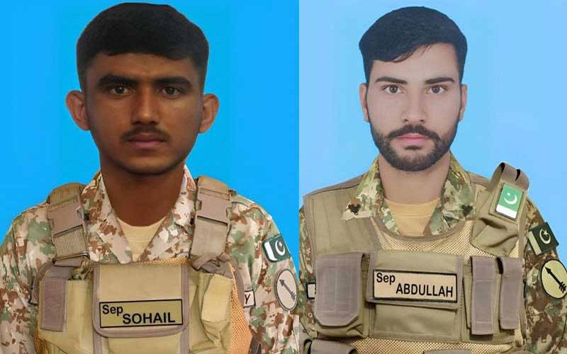 شمالی وزیرستان: سیکیورٹی فورسز کی کارروائی، دہشتگرد ہلاک 2 جوان شہید