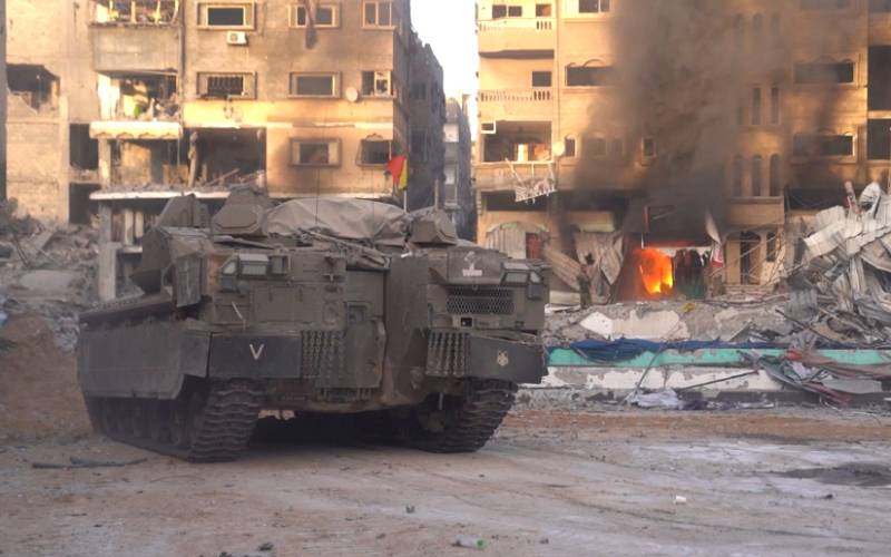 اسرائیل کا الشفا اسپتال پر بڑا حملہ،ٹینک کمپلیکس میں داخل 