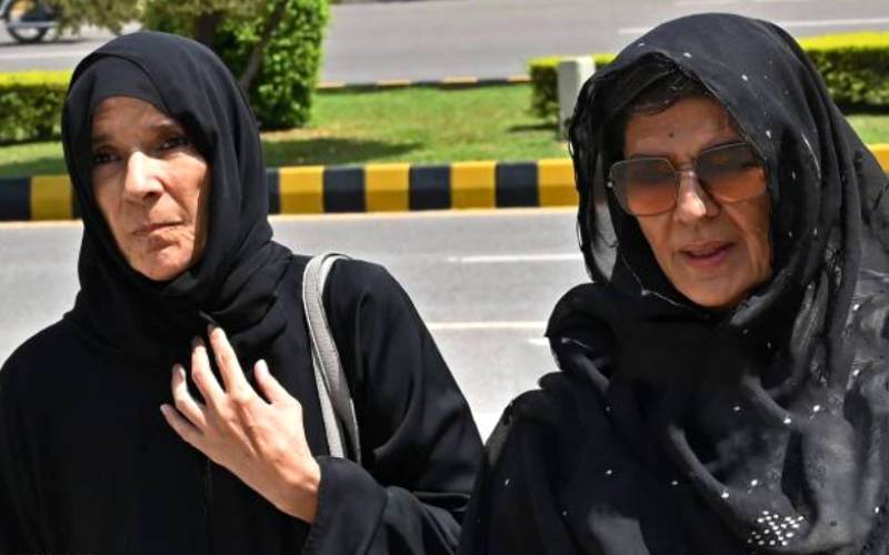  جلاؤ گھیراؤ کیس، چیئرمین پی ٹی آئی کی بہنوں کی عبوری ضمانتوں میں 9 دسمبر تک توسیع