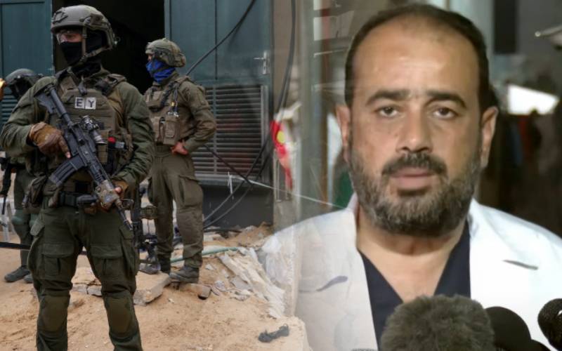 اسرائیل نے الشفا اسپتال کے ڈائریکٹر اور ڈاکٹرز کو گرفتار کرلیا 