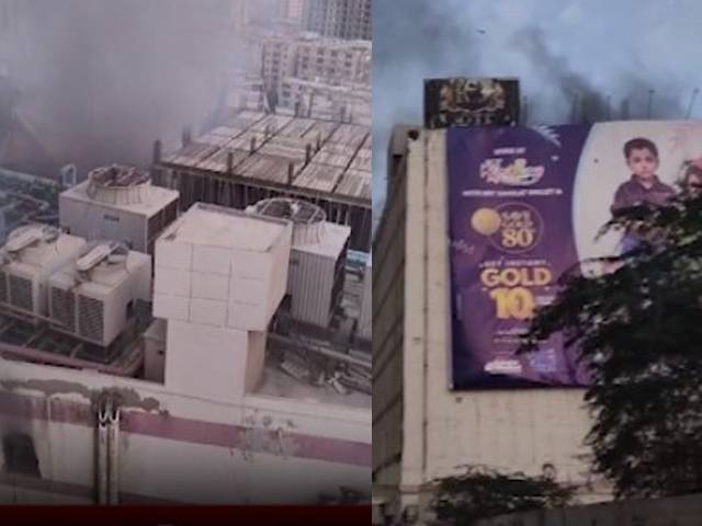 کراچی، شاپنگ مال میں آتشزدگی، 11افراد جاں بحق، متعدد زخمی, درجنوں دکانیں جل گئیں