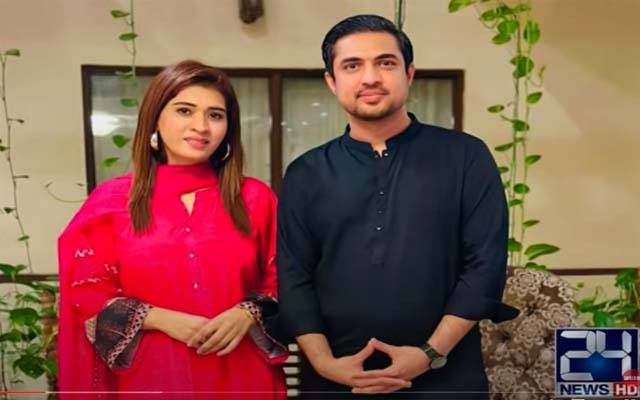 ٹی وی اینکر عروسہ خان نے اقرار الحسن سے شادی کی تصدیق کردی