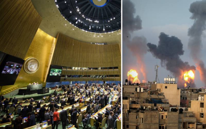 اقوام متحدہ میں امن دشنموں کو شکست، غزہ میں فوری جنگ بندی کی قرارداد منظور 