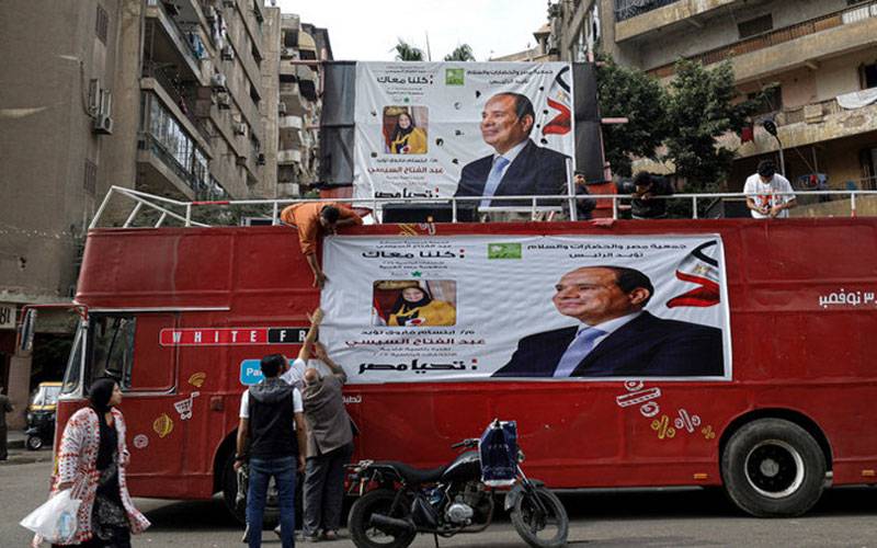 عبدالفتاح السیسی تیسری بار مصر کے صدر بن گئے، تاریخی ٹرن آؤٹ