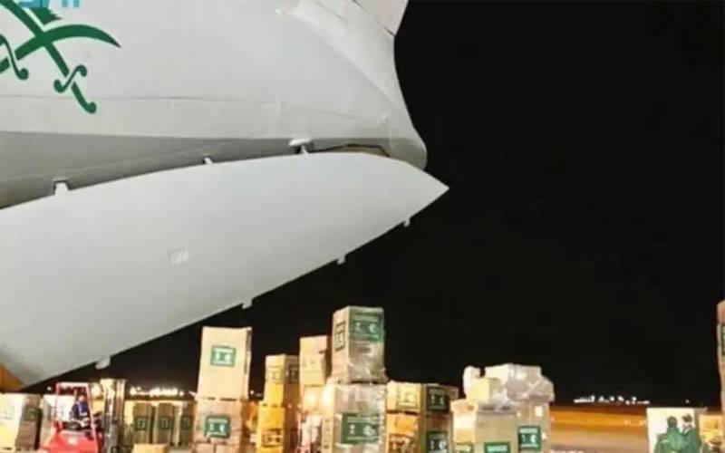 المیہ غزہ: سعودی عرب کی جانب سے 33 واں امدادی طیارہ روانہ