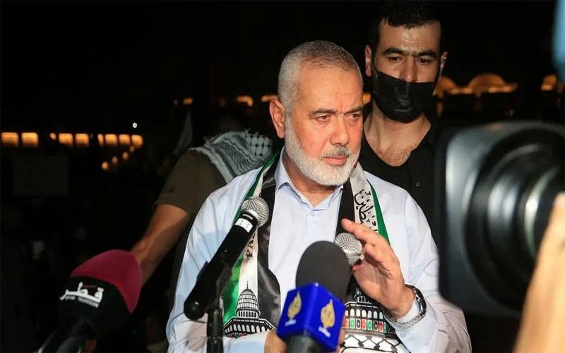 حماس کے سربراہ اسماعیل ہنیہ کی جنگ بندی مذاکرات کیلئے قاہرہ آمد
