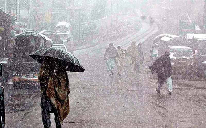 بارش اور  برفباری، محکمہ موسمیات نے پیش گوئی کر دی