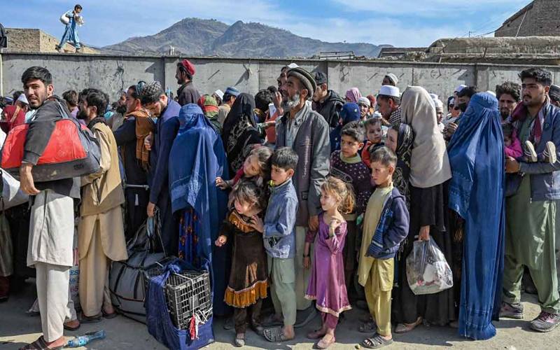  غیر قانونی افغان باشندوں کی وطن واپسی کا سلسلہ جاری