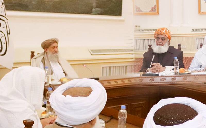مولانا فضل الرحمان کی افغانستان کے وزیراعظم سے ملاقات،اہم امور پر تبادلہ خیال