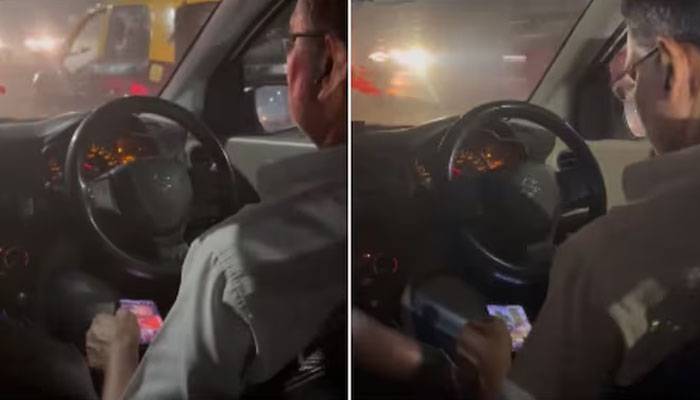 ٹیکسی ڈرائیور کو دوران ڈرائیونگ ویڈیو دیکھنا مہنگا پڑ گیا