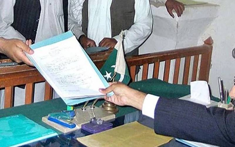پشاور : الیکشن ٹریبونل کی کاغذات نامزدگی مسترد ہونے کیخلاف دائر درخواستوں سے متعلق رپورٹ جاری