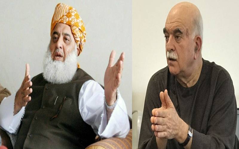 پشین سے قومی اسمبلی کی نشست پر محمود خان اچکزئی مولانا  فضل الرحمان کے حق میں دستبردار 