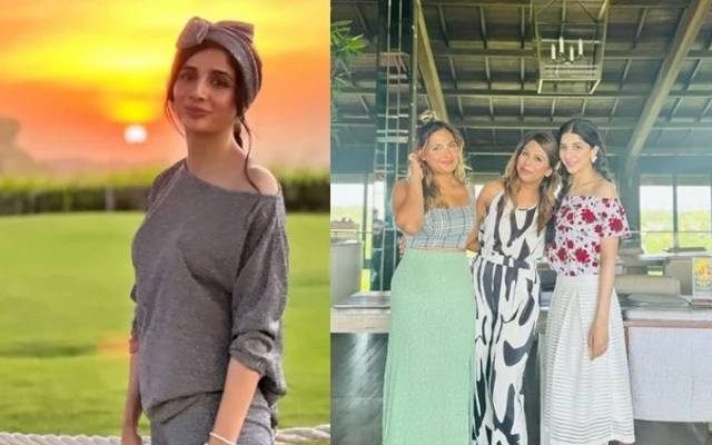  پاکستان شوبز انڈسٹری کی معروف اداکارہ ماورا حسین کی بالی میں دوستوں کے ہمراہ چھٹیاں منانے کے دوران لی گئی دلکش تصاویر سوشل میڈیا پر وائرل گئیں۔