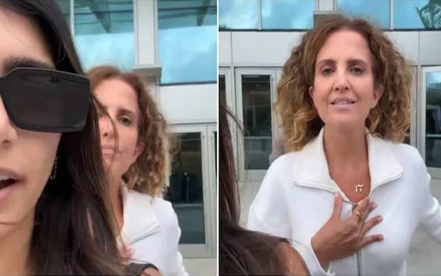 لبنانی نژاد امریکی سابق اداکارہ میا خلیفہ کی اسرائیلی خاتون سے لفظی تکرار کی ویڈیو سوشل میڈیا پر وائرل ہوگئی۔