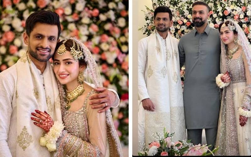 شعیب ملک نے سوشل میڈیا پر تنقید کے بعد شادی کی ایک اور تصویر شیئر کردی 