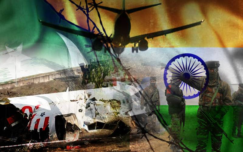 طیارہ حادثہ ،بھارت نے بغیر ثبوت پاکستان پر الزام دھر دیا 