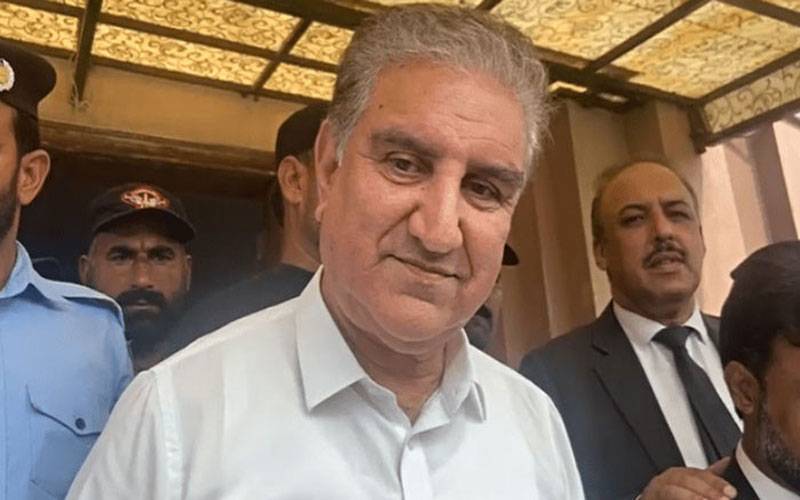 سائفر کیس میں سزا کی بنیاد پر شاہ محمود قریشی 5 برس کیلئے نااہل قرار