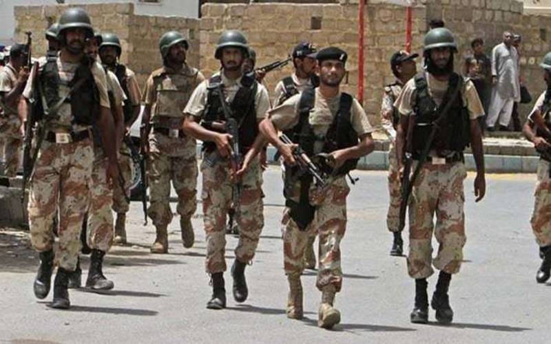  انتخابات کی گہما گہمی،رینجرز سندھ  کے صوبہ بھر میں سکیورٹی انتظامات مکمل