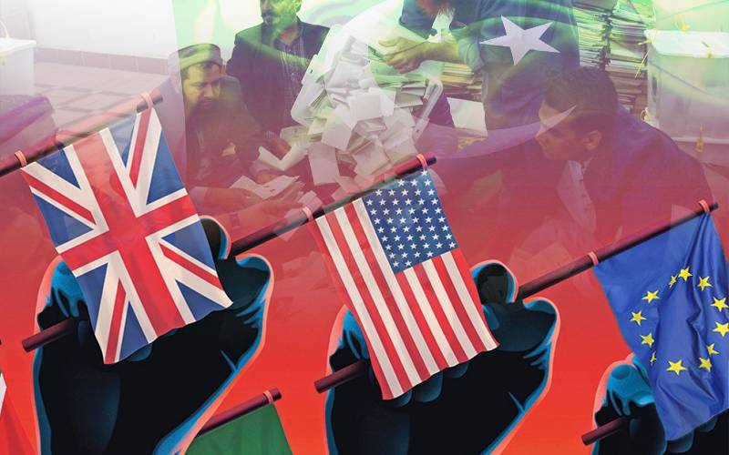 امریکہ، برطانیہ اور یورپی یونین کا پاکستان کے الیکشن پر ردعمل 