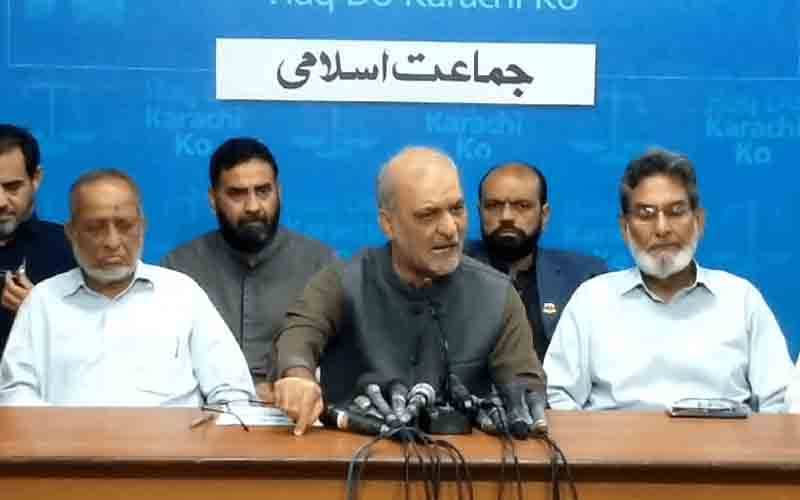 حافظ نعیم کا پی ٹی آئی کے حق میں سندھ اسمبلی کی سیٹ چھوڑنے کا اعلان
