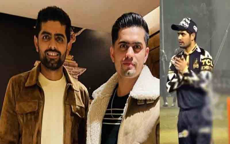 کیا بابراعظم کے بھائی نے پشاورزلمی جوائن کرلی؟ تصاویر وائرل
