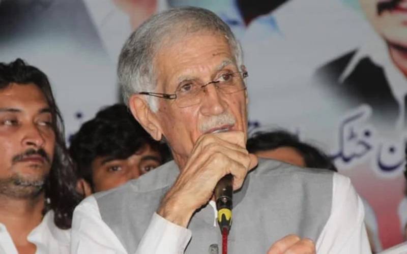 پرویزخٹک پی ٹی آئی  پارلیمنٹیرینز کی صدارت سےمستعفی ہو گئے
