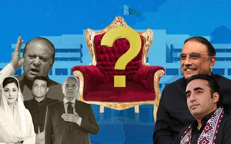 حکومت سازی پرمسلم لیگ ن ، پیپلز پارٹی میں ڈیڈ لاک برقرار 
