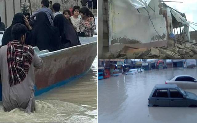 بلوچستان کے ساحلی علاقے گوادر اور اس کے ملحقہ علاقوں میں کئی گھنٹوں تک ہونے والی موسلا دھار بارش نے نظام زندگی مفلوج کر دیا۔