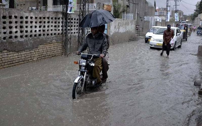  بلوچستان: 24 گھنٹوں کے دوران بارشیں، محکمہ موسمیات کیجانب سے اعداد و شمار جاری