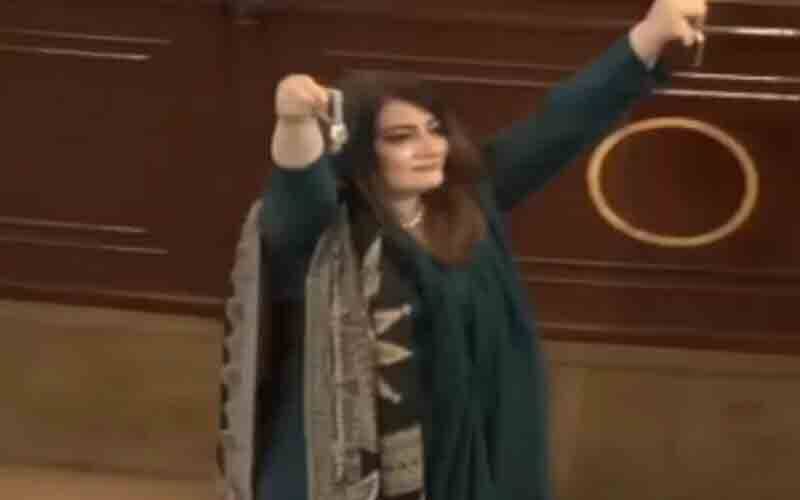 پشاور اسمبلی میں بدتہذیبی کا واقعہ، ثوبیہ شاہد نے ایف آئی آر کیلئے درخواست دے دی 