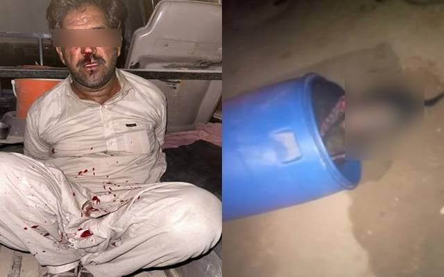 کراچی کے علاقے کورنگی اللہ والا ٹاؤن میں خاتون کو قتل کر کے لاش ڈرم میں پھینکنے والے سفاک شوہر کو گرفتار کرلیا گیا۔