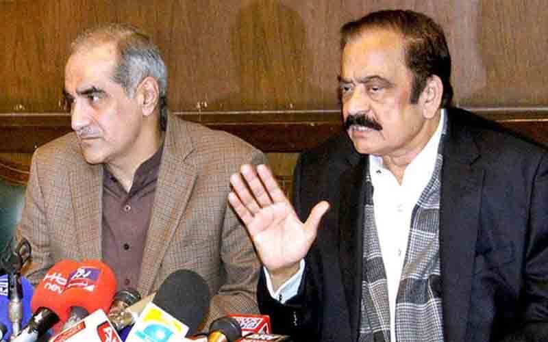 رانا ثنااللہ اور سعد رفیق نےحکومتی عہدہ لینے سے انکار کر دیا
