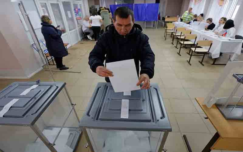 روس میں صدارتی انتخابات کیلئے بھارت میں بھی ووٹنگ کا انعقاد 