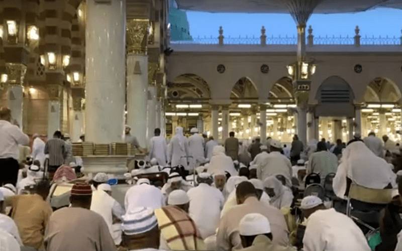 رمضان کے پہلے ہفتے 52 لاکھ سے زائد زائرین کی مسجد نبوی آمد