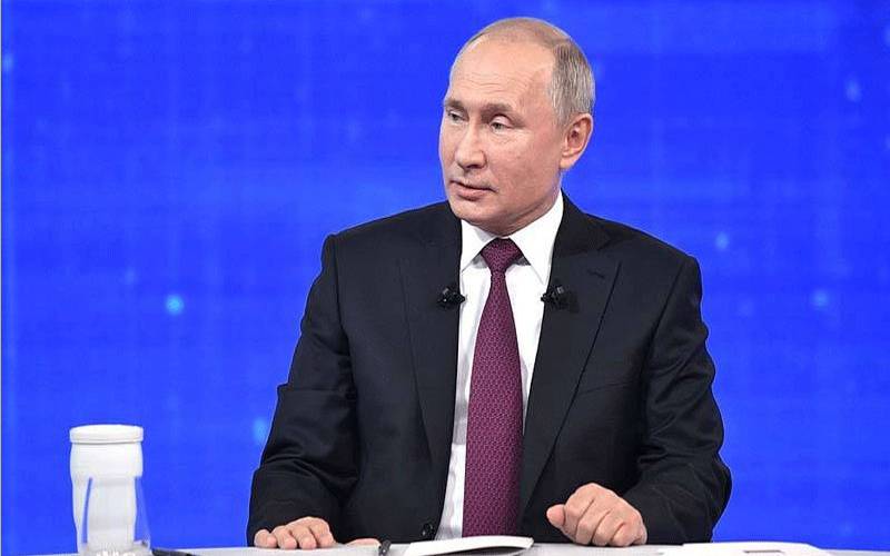 پیوٹن نے صدارتی انتخاب جیت لیا، پانچویں بار روس کے صدرمنتخب  