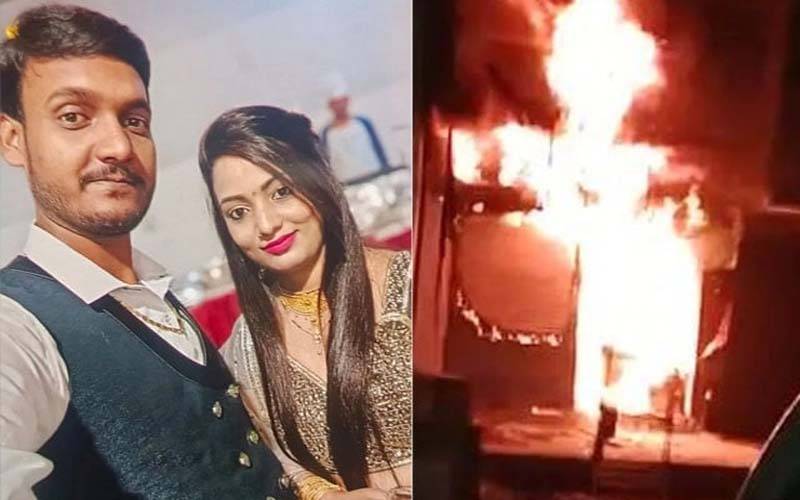 دلہن کی خودکشی پر سسر اور ساس کو زندہ جلا دیا گیا, شوہرسمیت 3 افراد زخمی