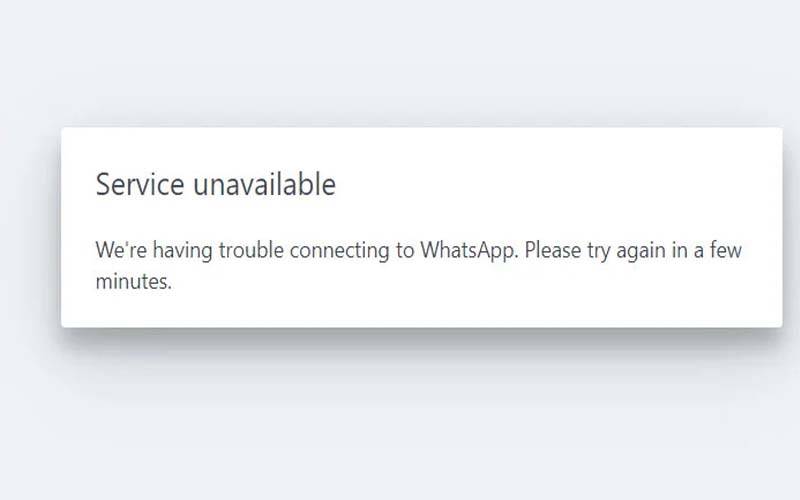 فیسبک کے بعد اب اچانک واٹس ایپ بھی  بند ہو گیا