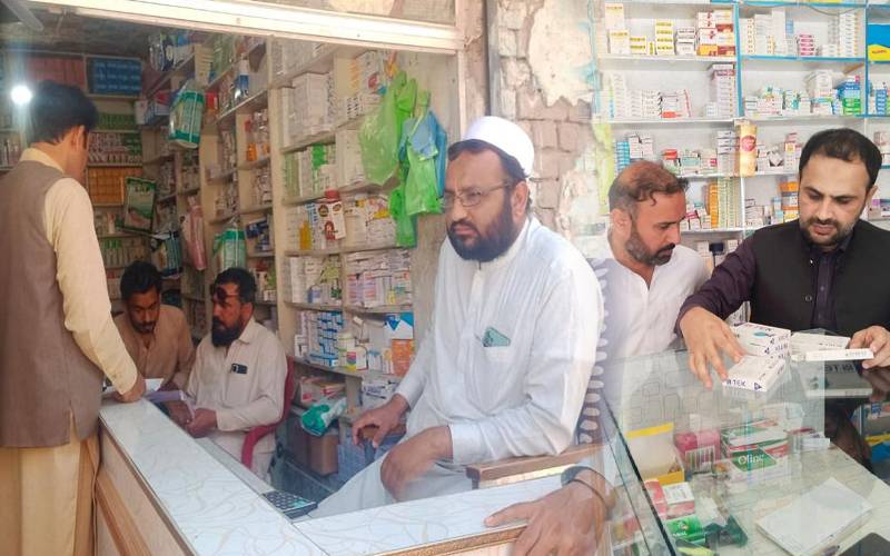 جعلی ادویات کی فروخت میں ملوث افراد کیخلاف کریک ڈاؤن