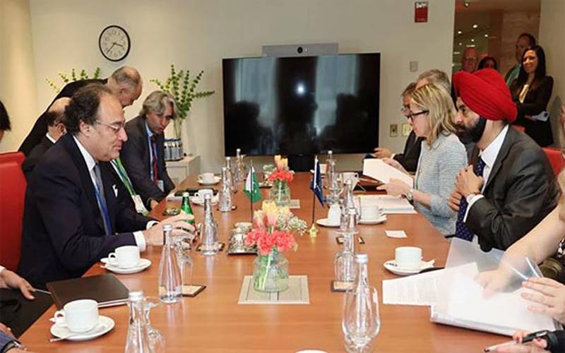 وزیر خزانہ کی واشنگٹن میں اہم ملاقاتیں، مختلف شعبوں میں شراکت داری بڑھانے پر اتفاق