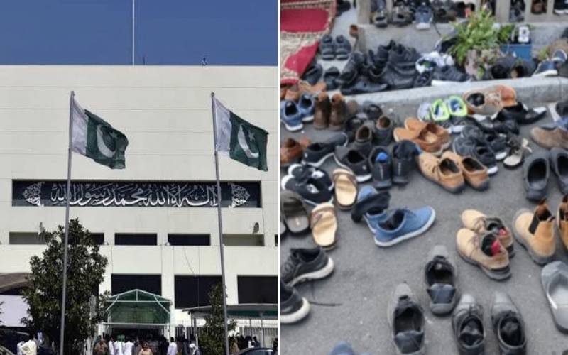 پارلیمنٹ ہاؤس کی مسجد سے کئی نمازیوں کے جوتے چوری،ننگے پاؤں جانا پڑا