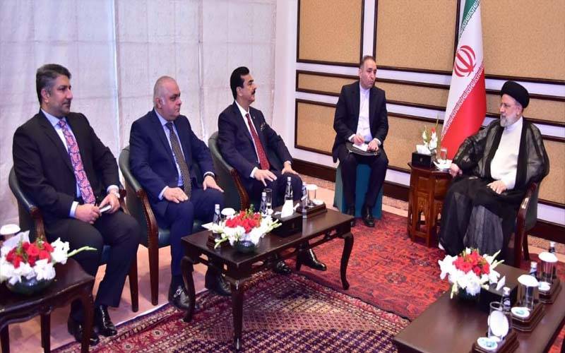 ایرانی صدر کی چیئرمین سینیٹ سے ملاقات، دوطرفہ باہمی تعلقات مزید مضبوط بنانے کا عزم