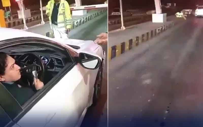 موٹروے پولیس افسرکو ٹکر مارنے کا کیس،ملزمہ کو جوڈیشل ریمانڈ پر جیل بھجوا دیا گیا