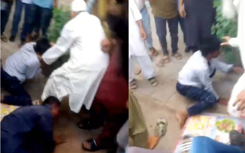 کراچی: لوٹ مار سے تنگ عوام کا پارہ ہائی،ڈاکوؤں کی دھلائی ایک کو آگ لگا دی