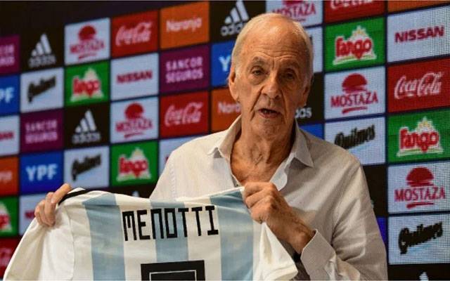 رجنٹائن کے لیجنڈری فٹبال کوچ سیسار لوئیس مینوٹی انتقال کرگئے 