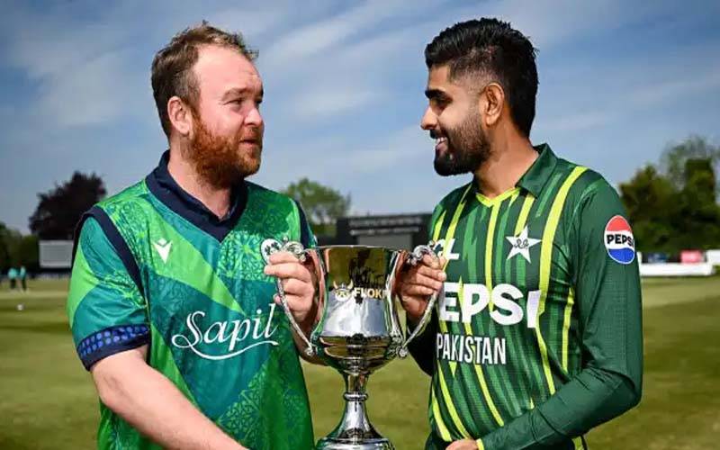 آئرلینڈ اور پاکستان کی کرکٹ ٹیموں کے درمیان پہلا ٹی ٹونٹی میچ کل کھیلا جائے گا