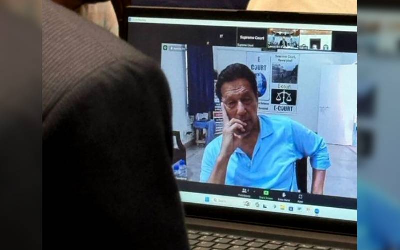 عمران خان کی 10 ماہ بعد پہلی جھلک ،سپریم کورٹ یوٹیوب فالوورز کا ریکارڈ قائم 