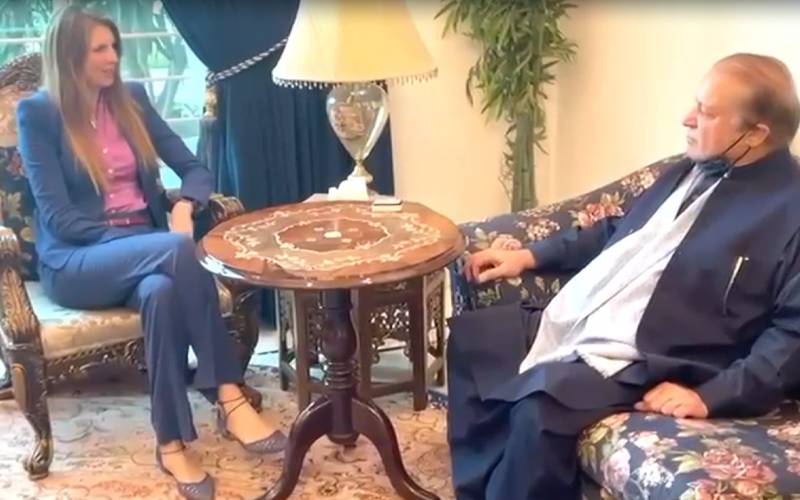 نواز شریف سے برطانوی ہائی کمشنر  کی ملاقات ،اہم امور پر تبادلہ خیال 