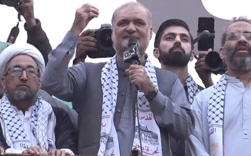 فلسطین میں انسانی بحران پر اقوام متحدہ خاموش ،او آئی سی سویا ہوا ہے:امیر جماعت اسلامی 